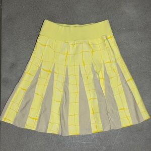 PH5 Yellow and Beige A-Line Skirt